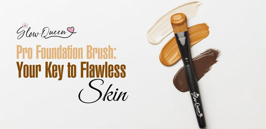 GlowQueen’s Pro Foundation Brush: Your Key to Flawless Skin