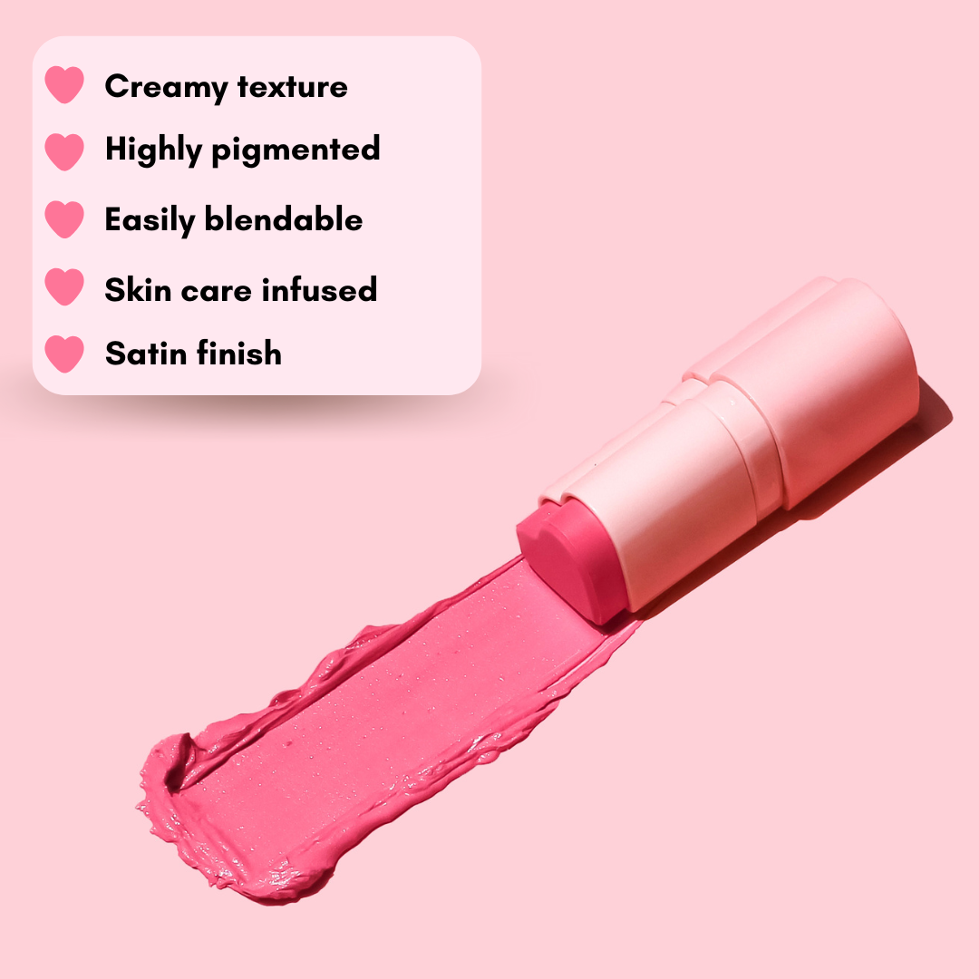 Candy Rose Blushing Heart Stick