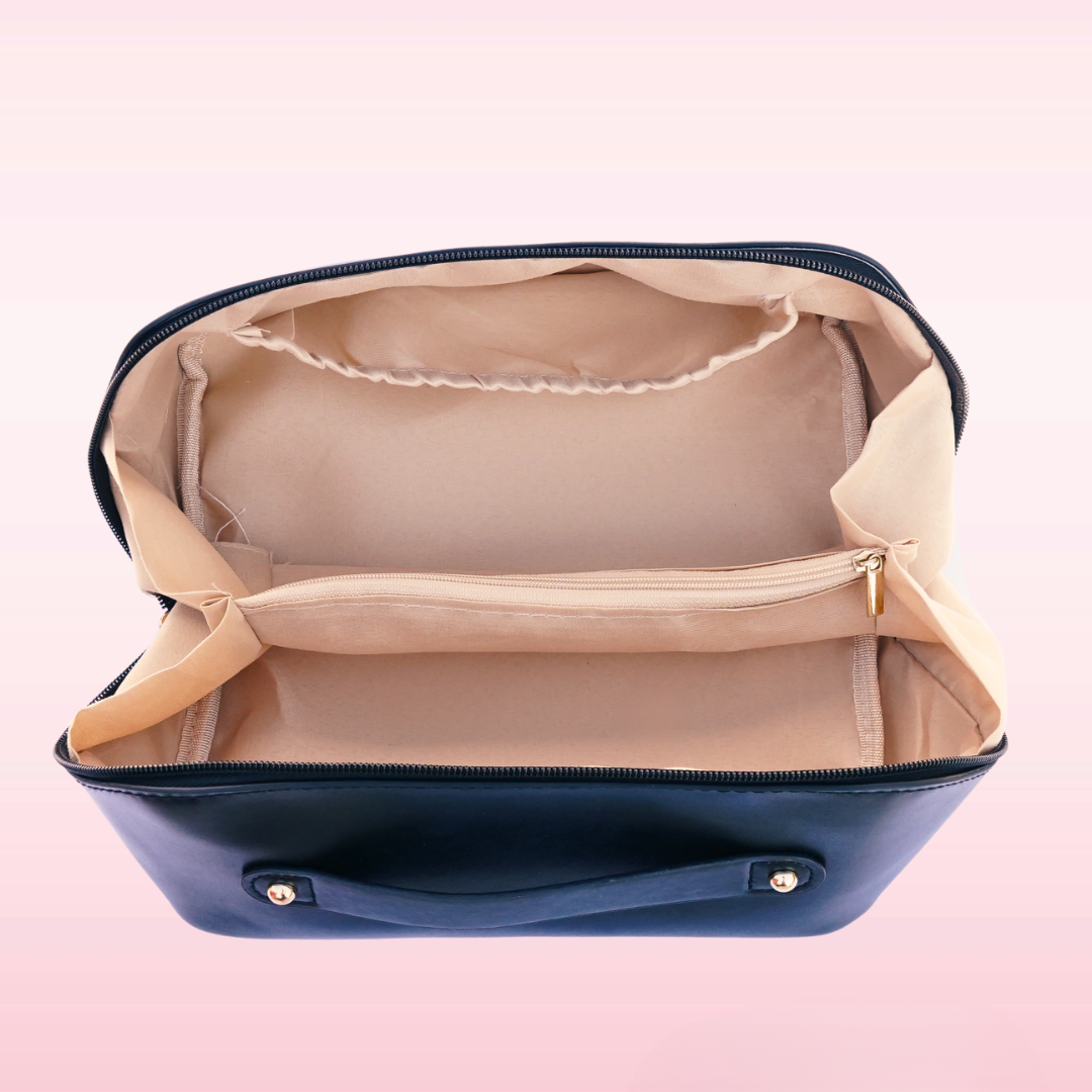 Travel Bestie Makeup Bag Black